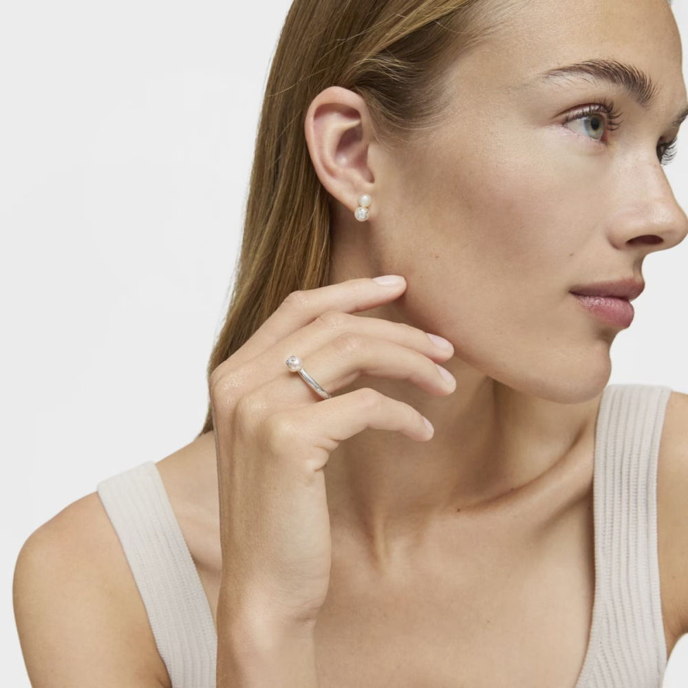 Кольцо Icon Pearl из серебра с жемчугом фото 5