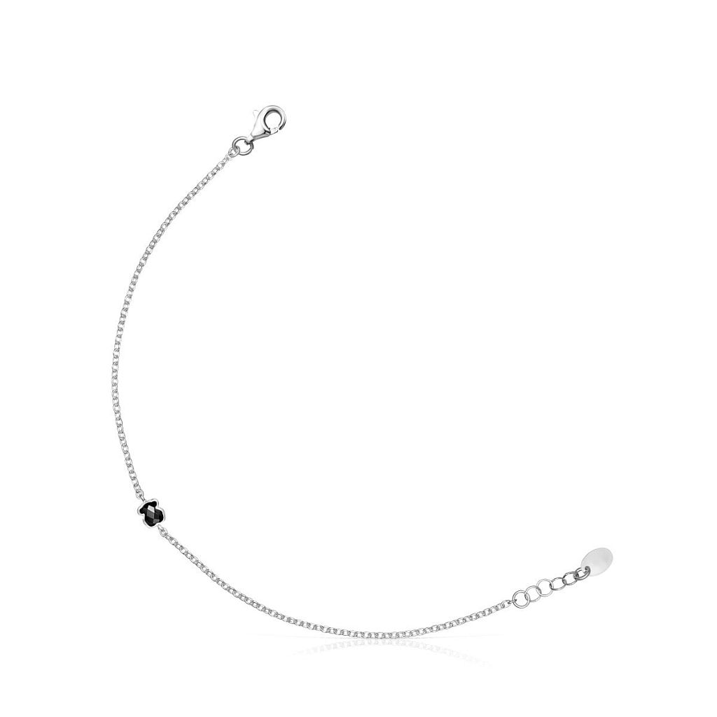 Браслет Mini Onix из серебра с ониксом