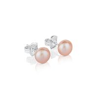 Набор серег Pearl из серебра с жемчугом