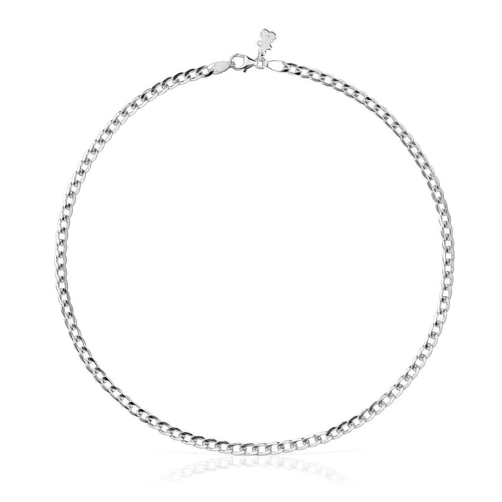 Чокер Chain из серебра, 35 см