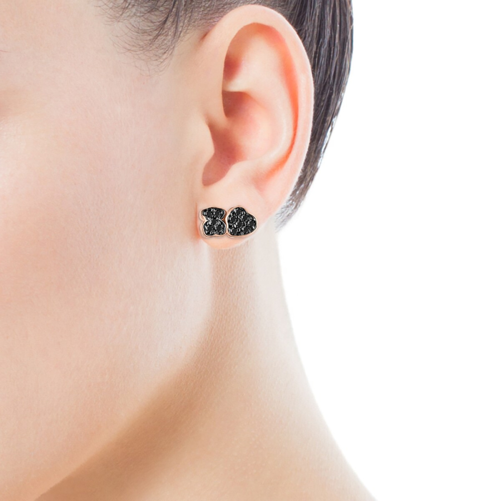 Серьги TOUS Motif из розового вермеля со шпинелью фото 5