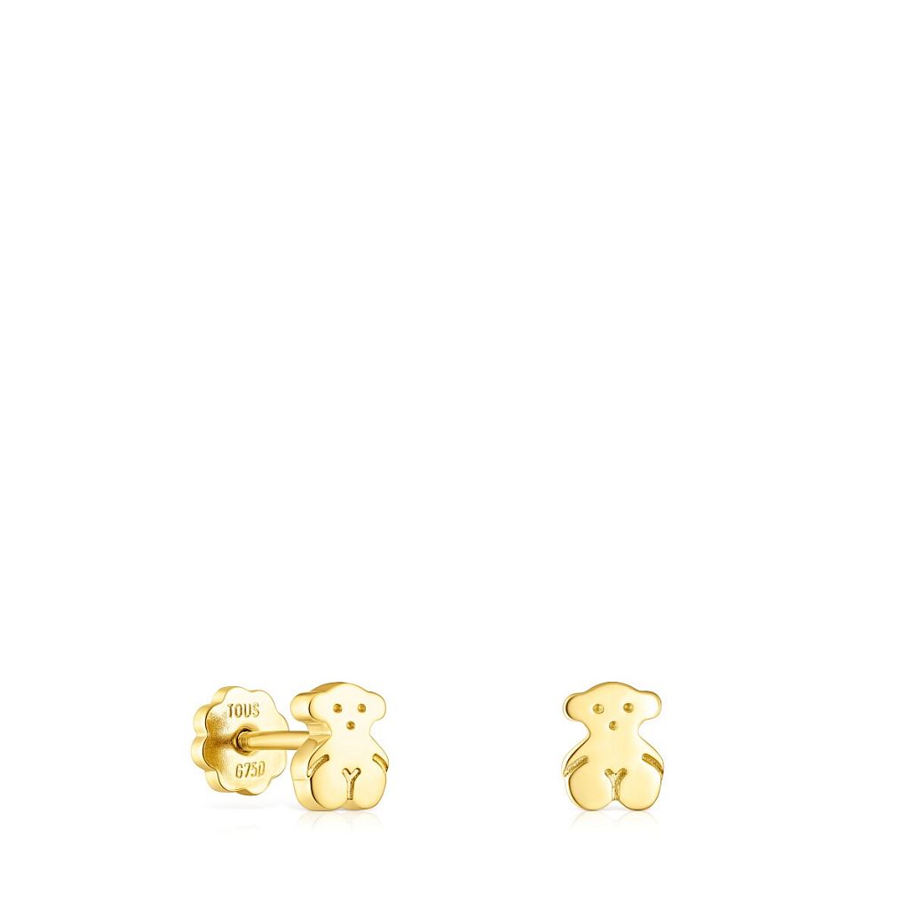 Серьги Puppies из золота