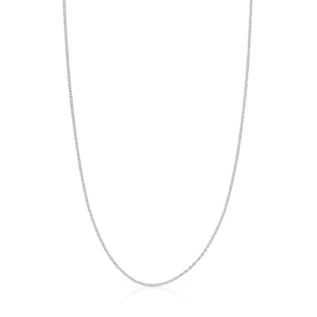 Цепь из белого золота, 50 см