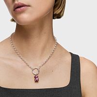 Кулон Bold Bear из стали и серебра