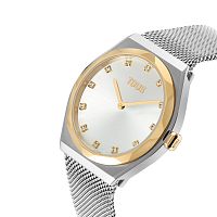 Часы Karat Round Mesh из стали с IPG-покрытием