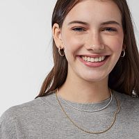 Серьги Basics из сербра