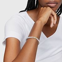 Браслет Basics Colors из серебра с натуральными камнями