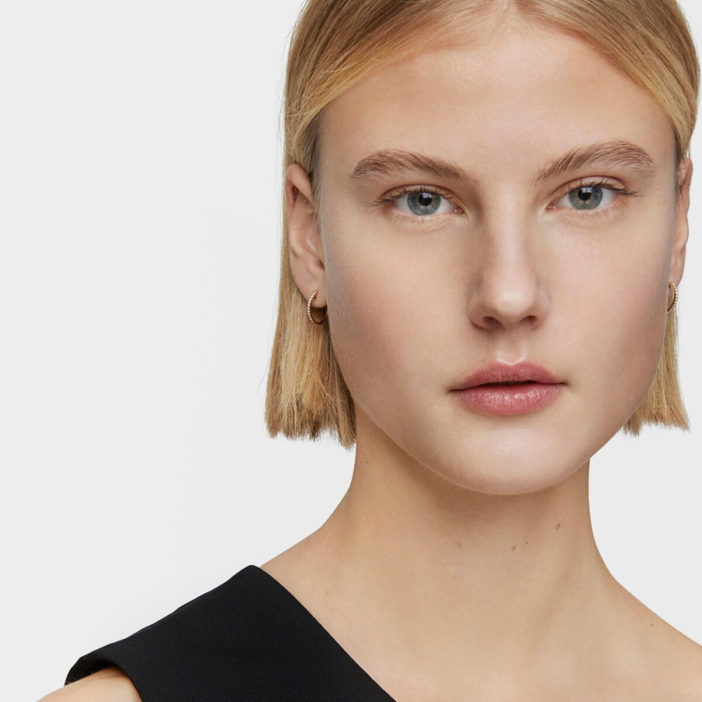 Серьги-кольца Les Classiques из золота с бриллиантами фото 5