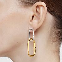 Соединительное кольцо Hold Oval из вермеля