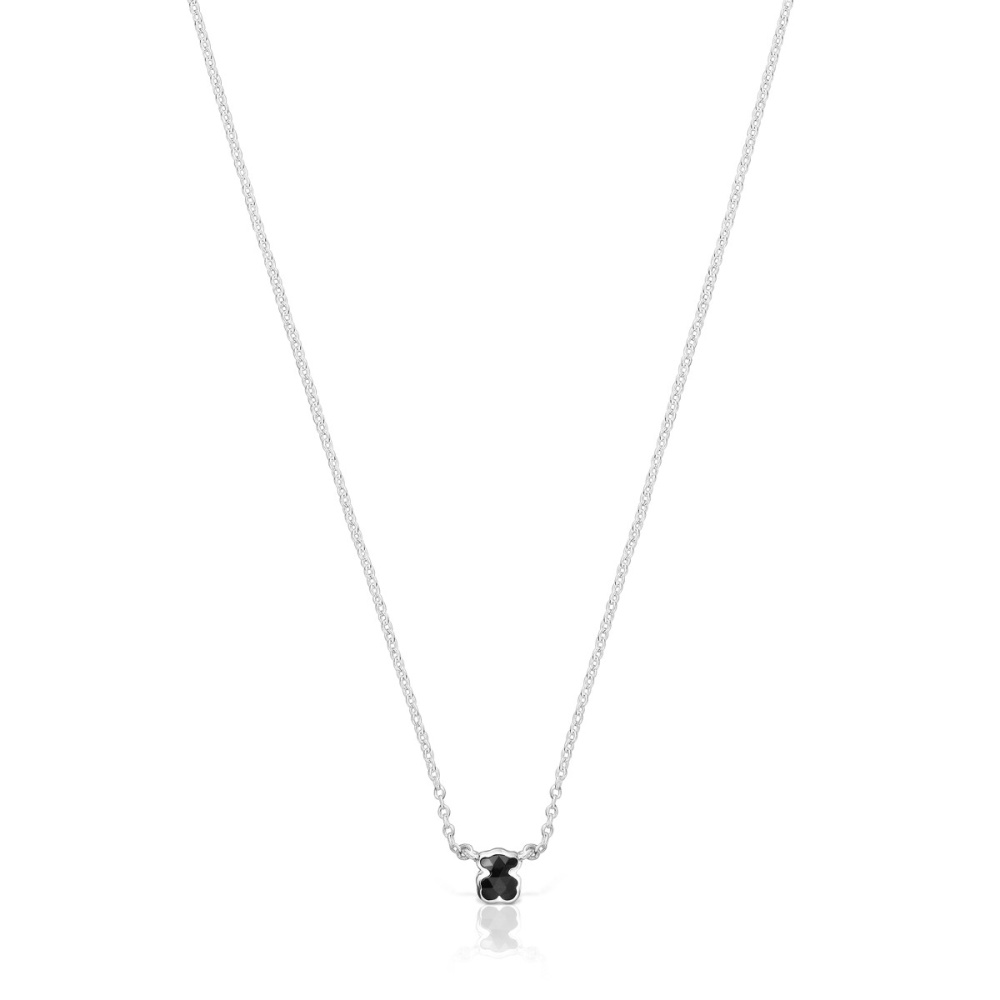 Колье Icon Color из серебра с ониксом фото 2