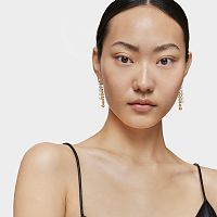 Серьги Gloss из вермеля с жемчугом