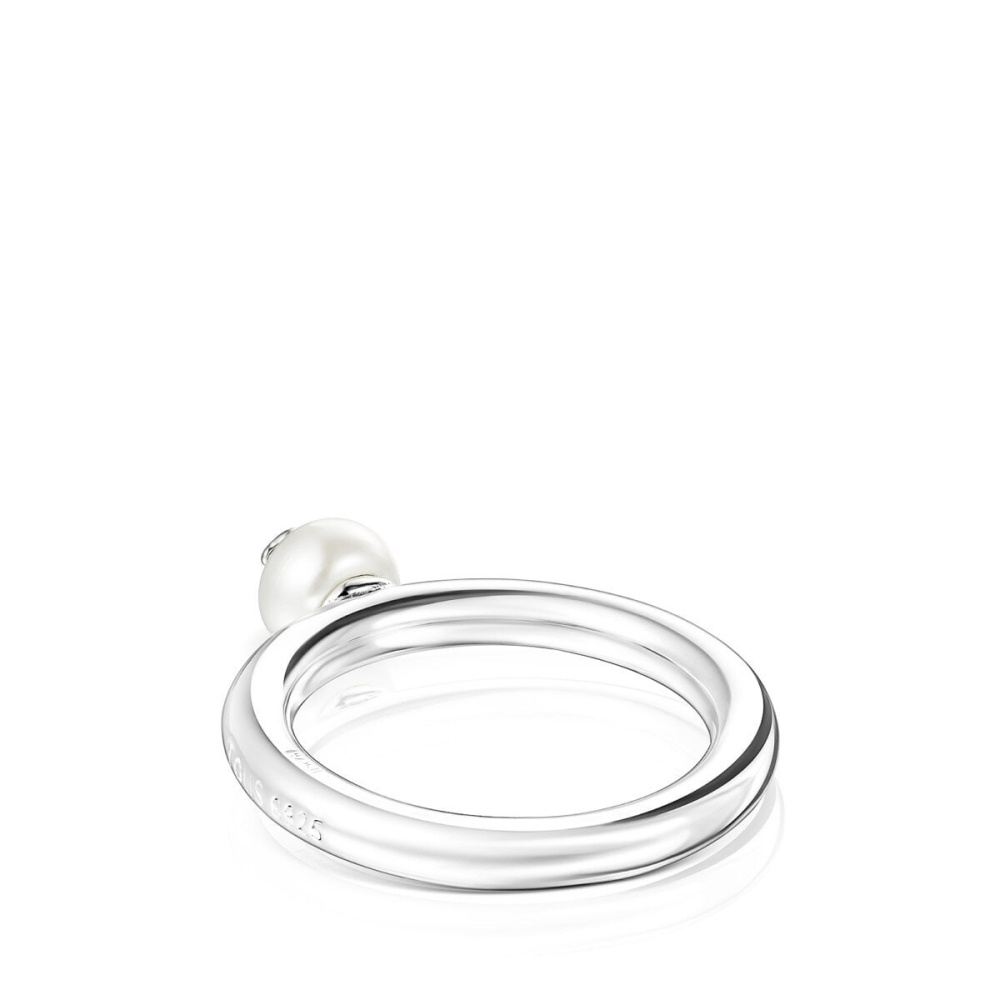 Серебряное кольцо Icon Pearl с жемчугом TOUS фото 4
