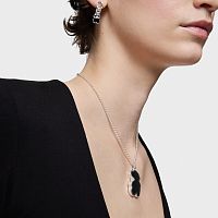 Кулон Icon Color из серебра с ониксом