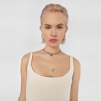 Кулон из вермеля со шпинелью