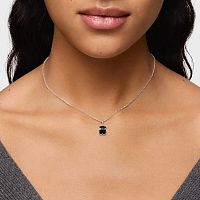 Колье Icon Color из серебра с ониксом