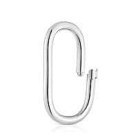 Соединительное кольцо Hold Oval из серебра