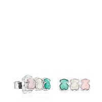 Серьги TOUS Mini Color из серебра