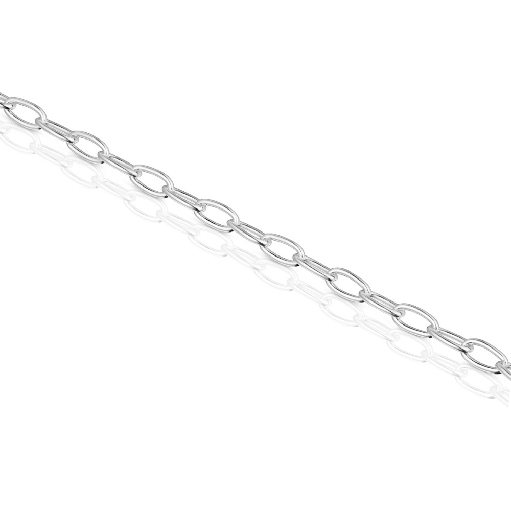 Браслет Hold Oval из серебра фото 4