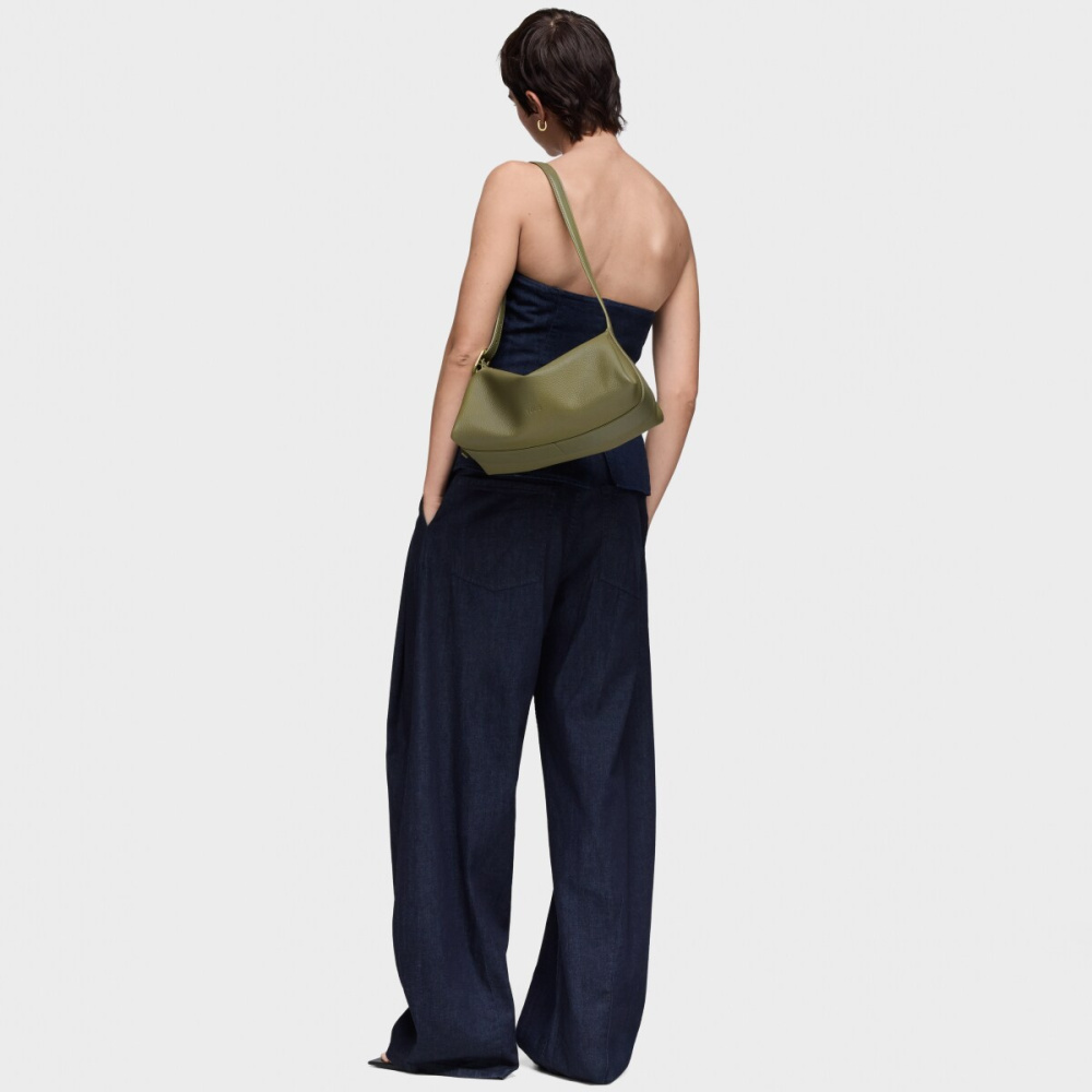 Сумка кросс-боди Fold из натуральной кожи фото 6