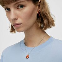 Кулон Bold Bear из серебра