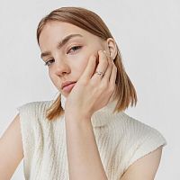 Кольцо из золота с бриллиантом