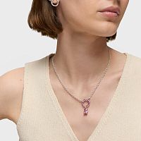 Кулон Bold Bear из стали с розовым покрытием