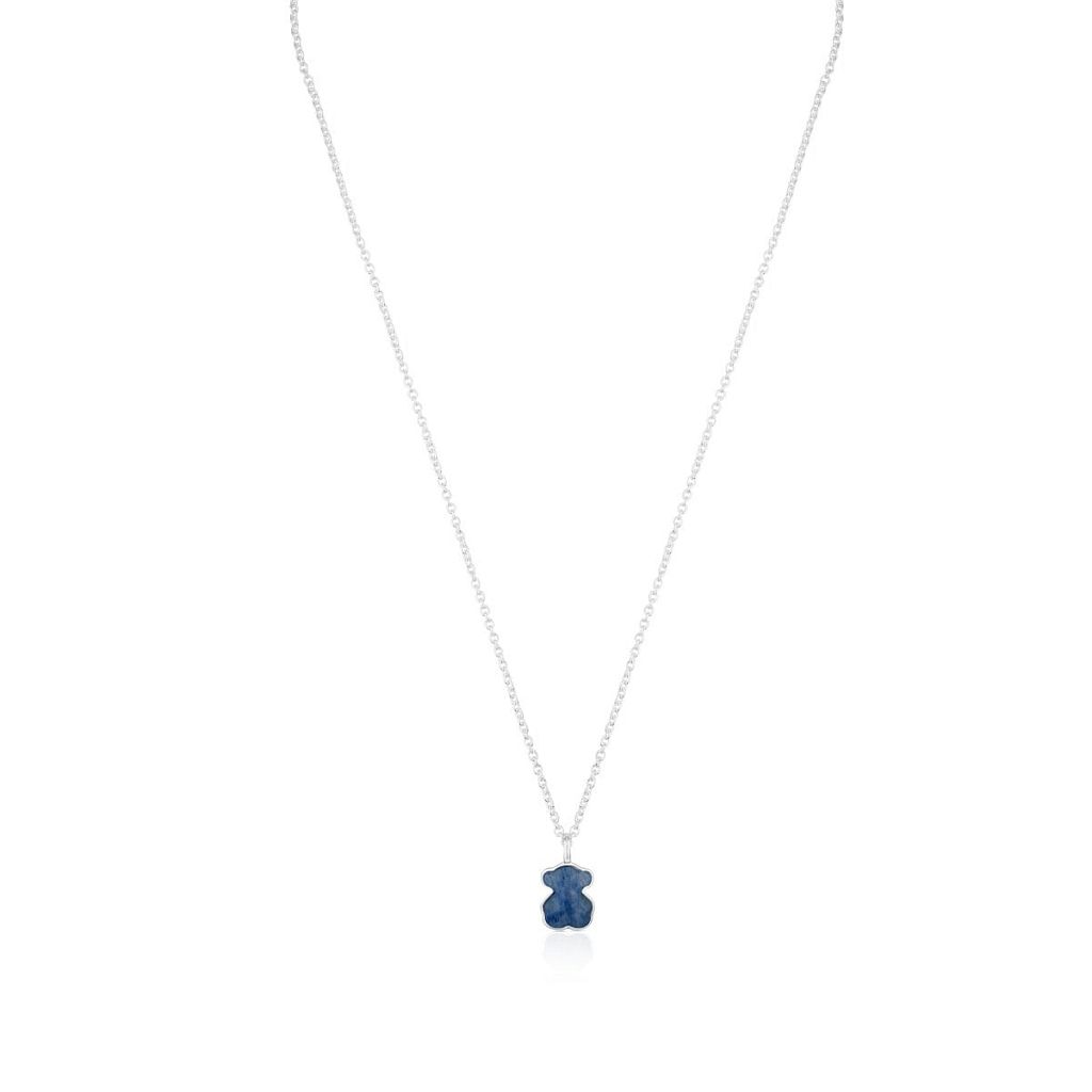 Колье New Color из серебра с дюмортьеритом