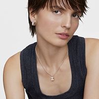 Кулон из серебра с жемчугом