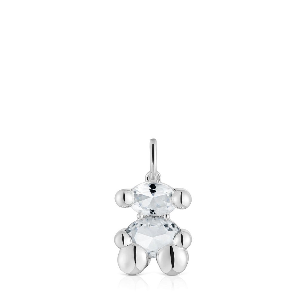 Кулон Color Bear из серебра с кварцем