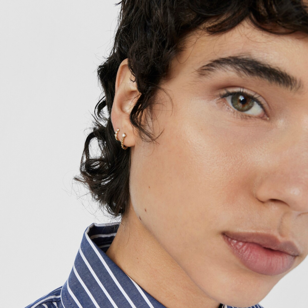 Моносерьга Les Classiques из золота с бриллиантами фото 6