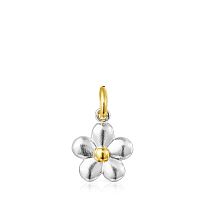 Кулон Fragile Nature из серебра и вермеля