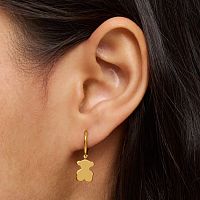 Серьги-кольца из вермеля