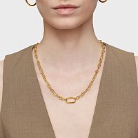  Колье Hold Oval из вермеля