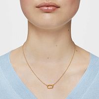 Колье Hold Oval из вермеля