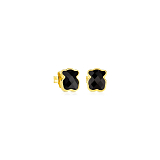 Серьги Icon Color из вермеля с ониксом