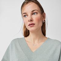 Колье Mini Color из серебра с цветными камнями