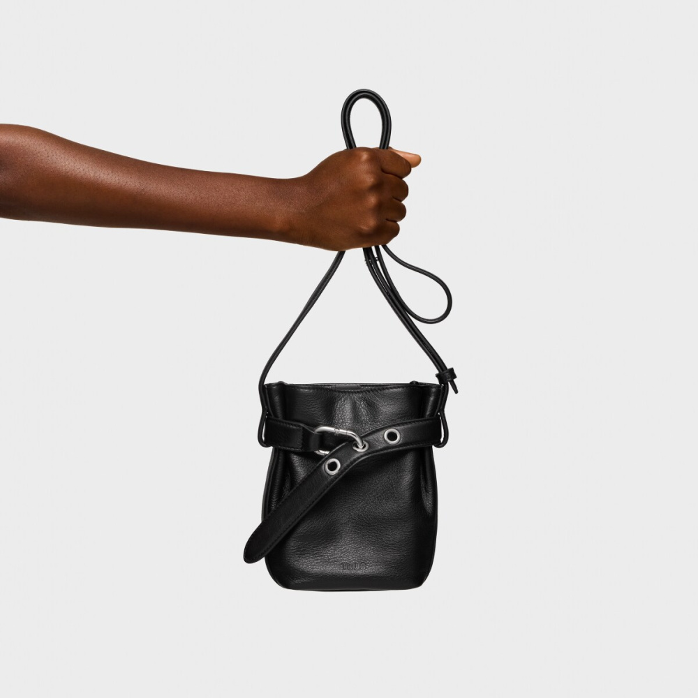 Сумка кросс-боди Hold из натуральной кожи фото 7