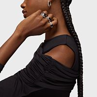 Кольцо из серебра с ониксом