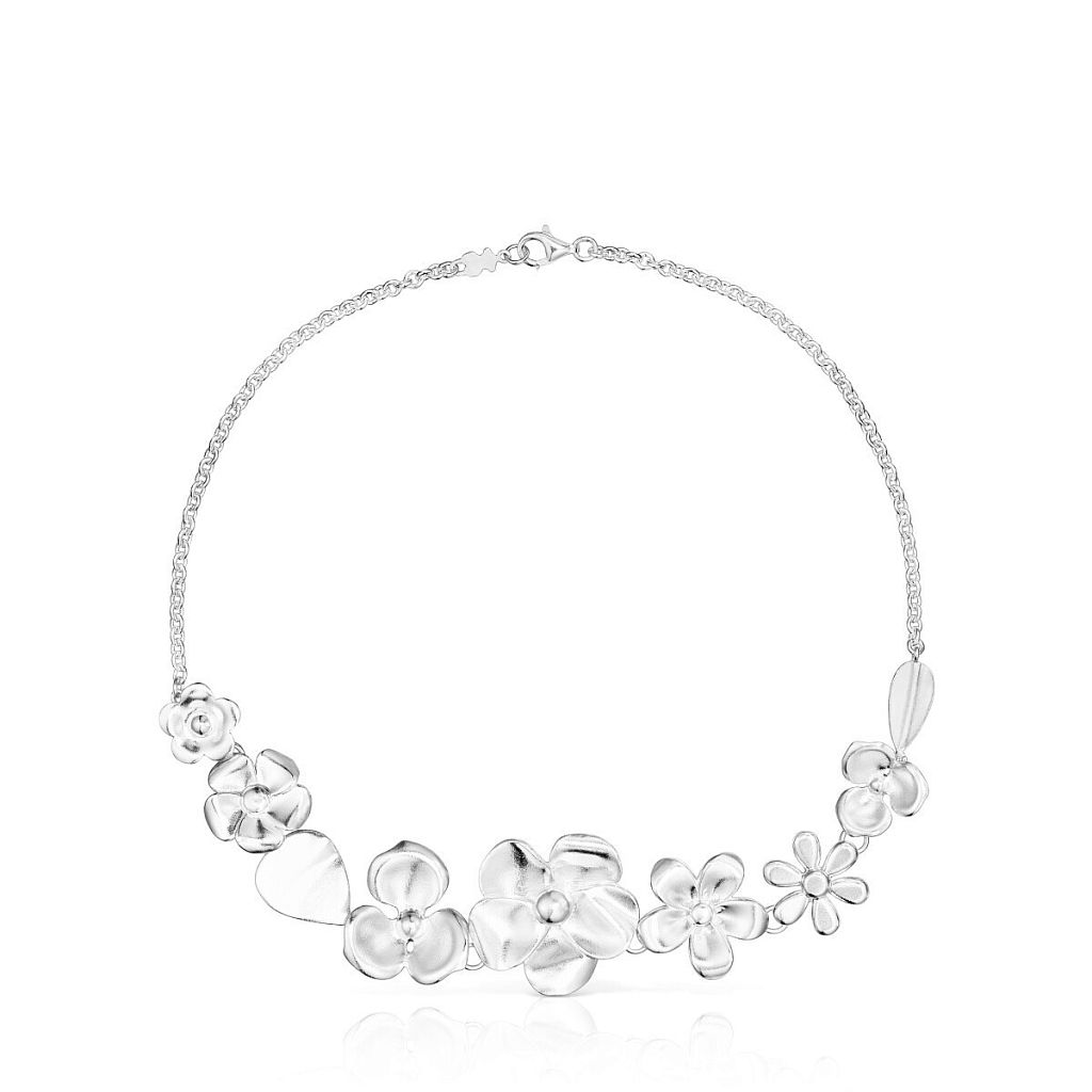 Колье Fragile Nature из серебра