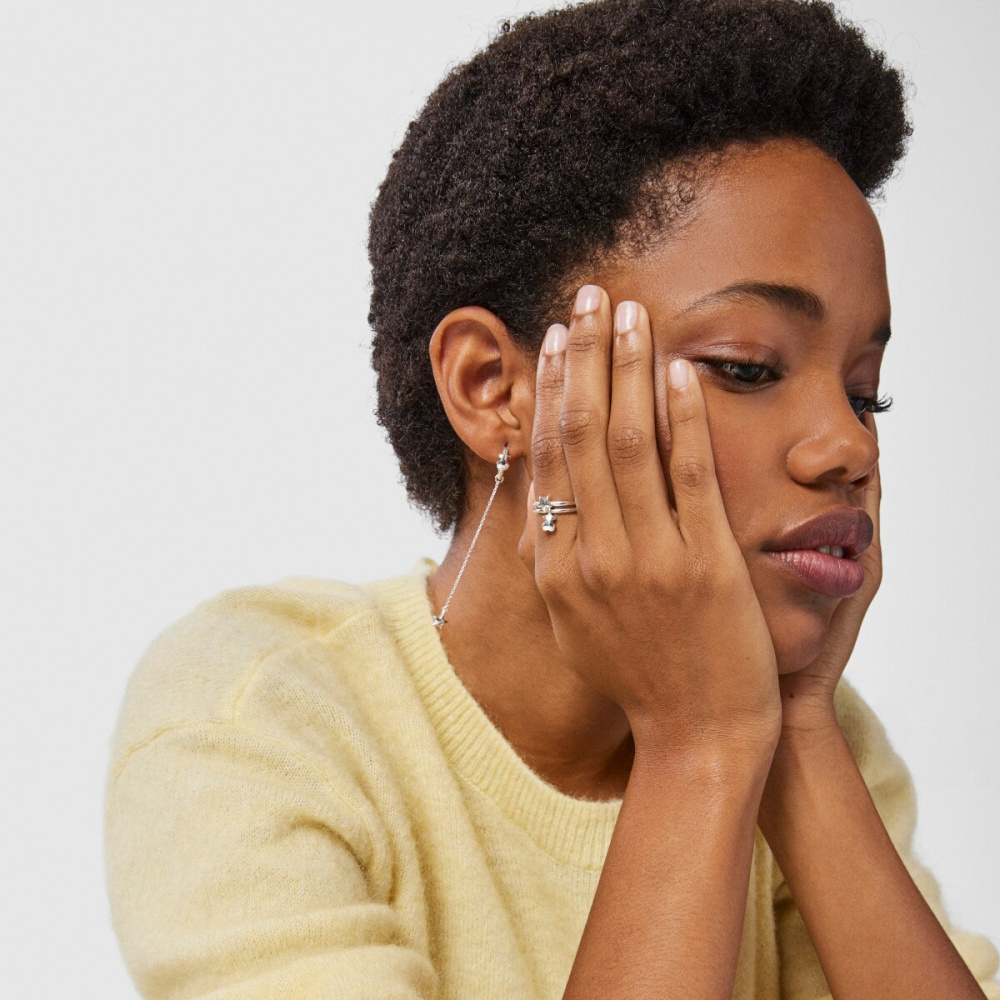 Набор колец Mini Icons из серебра фото 6