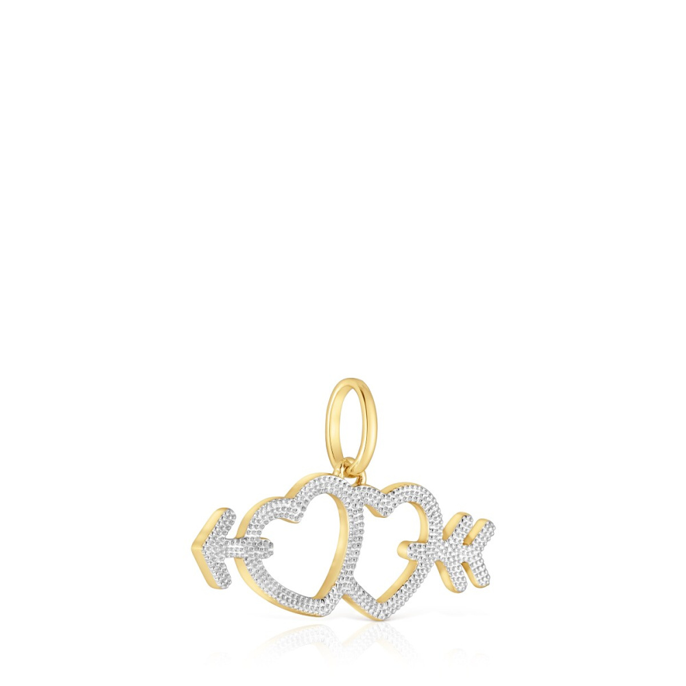 Кулон Medallions из серебра и вермеля фото 3