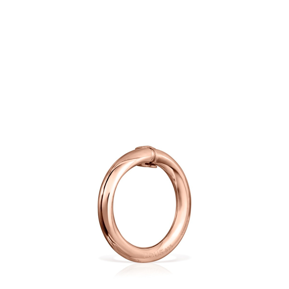 Среднее кольцо TOUS Hold из розового вермеля фото 4