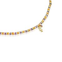 Ожерелье TOUS Teddy Bear из золота с натуральными камнями