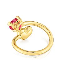 Кольцо Garden Of Love LGG из вермеля с рубином