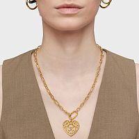 Колье Hold Oval из вермеля