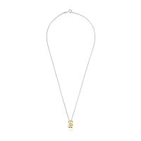 Колье из серебра и вермеля