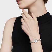 Часы с браслетом из стали