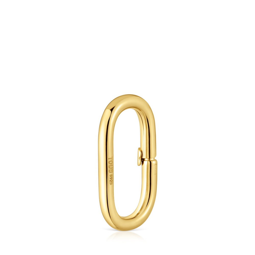 Соединительное кольцо Hold Oval из вермеля фото 4