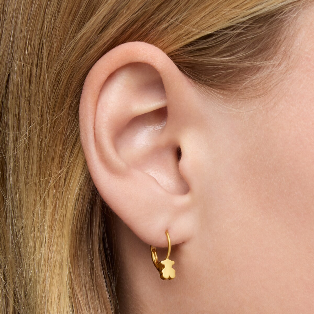 Серьги Sweet Dolls из желтого золота фото 7