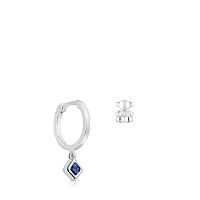 Серьги Basic Colors из серебра с иолитом